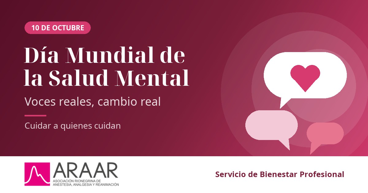 Día Mundial de la Salud Mental: voces reales, cambio real